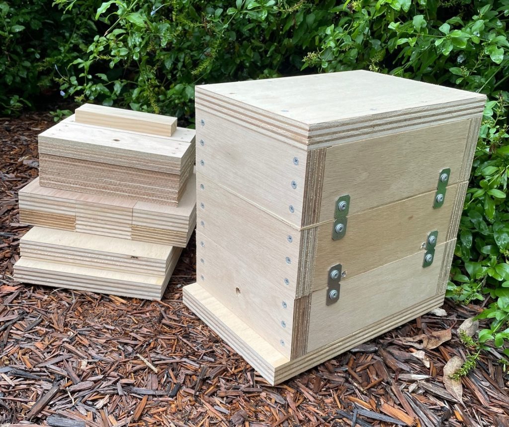 Diy Kit Honey Super Beehive Oath Box Stingless Australian Native Bee Hive Beloved Bees