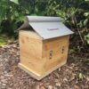 Australian Native Stingless Bush Bee Box Hive 35mm White Cypress Pine 2 Level Bare Timber