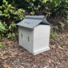 Australian Native Stingless Bush Bee Box Hive 35mm White Cypress Pine Painted